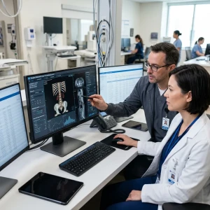 Hospital Data and Image Processing System