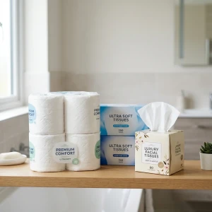 Toilet Paper and Facial