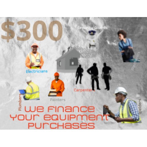 ECOWAS And CEMAC  Artisan Short Term Loan For Equipment $300