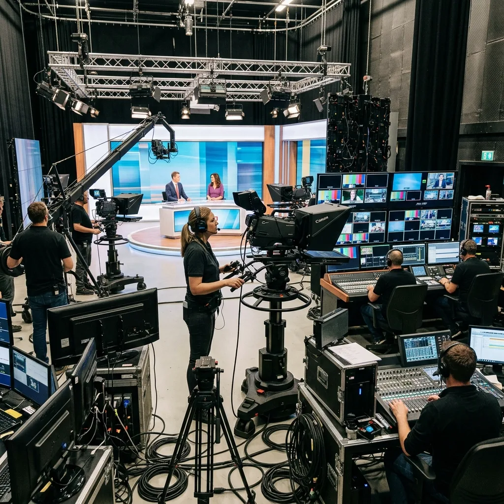 Movie and TV Broadcasting Equipment