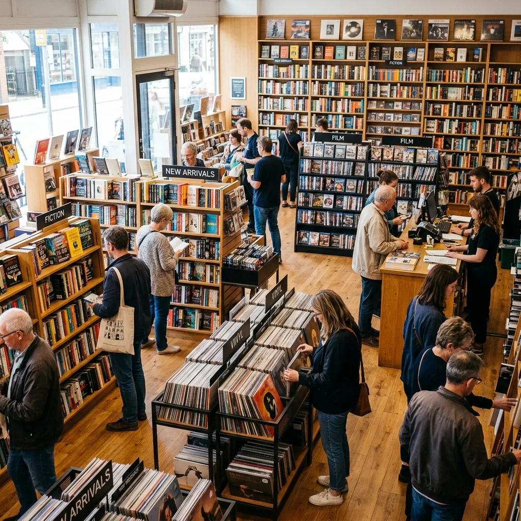 Music, Video and Book Retail