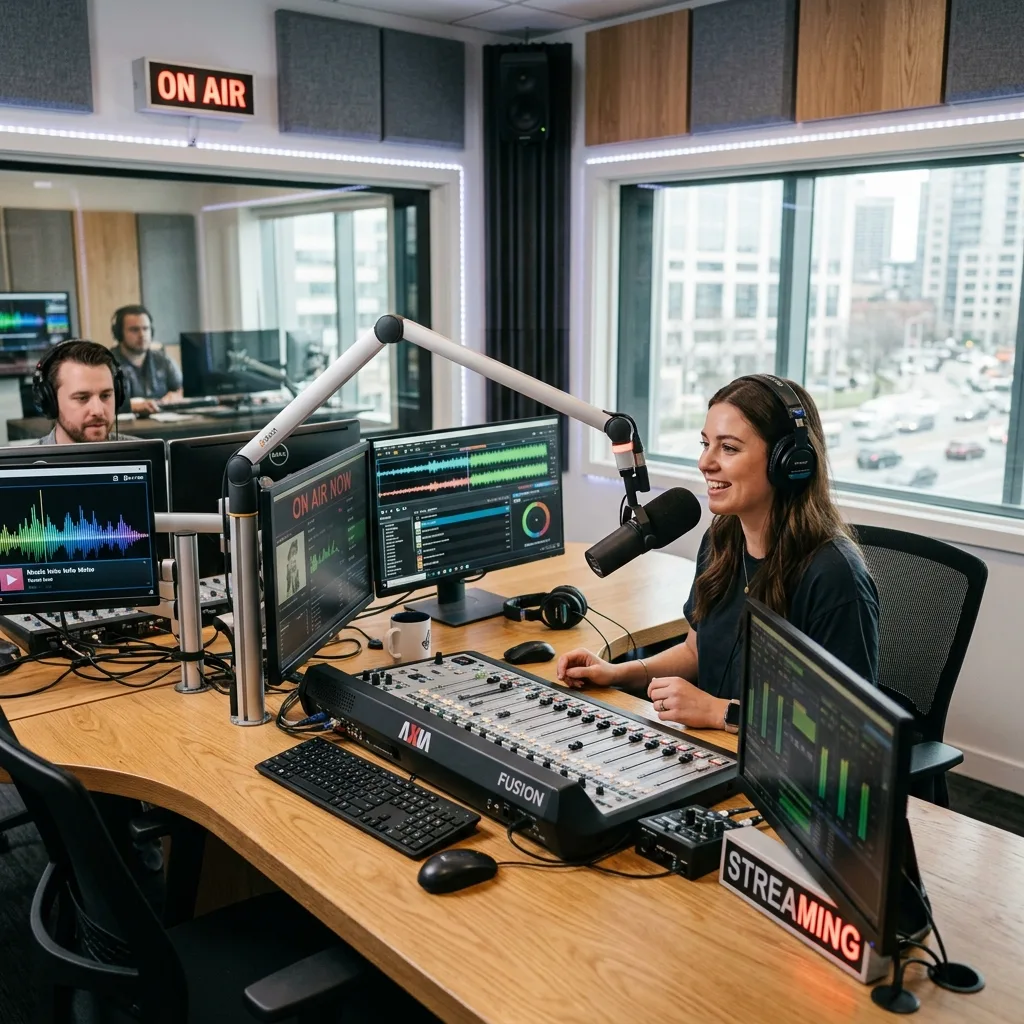 Radio and Online Music Broadcasting