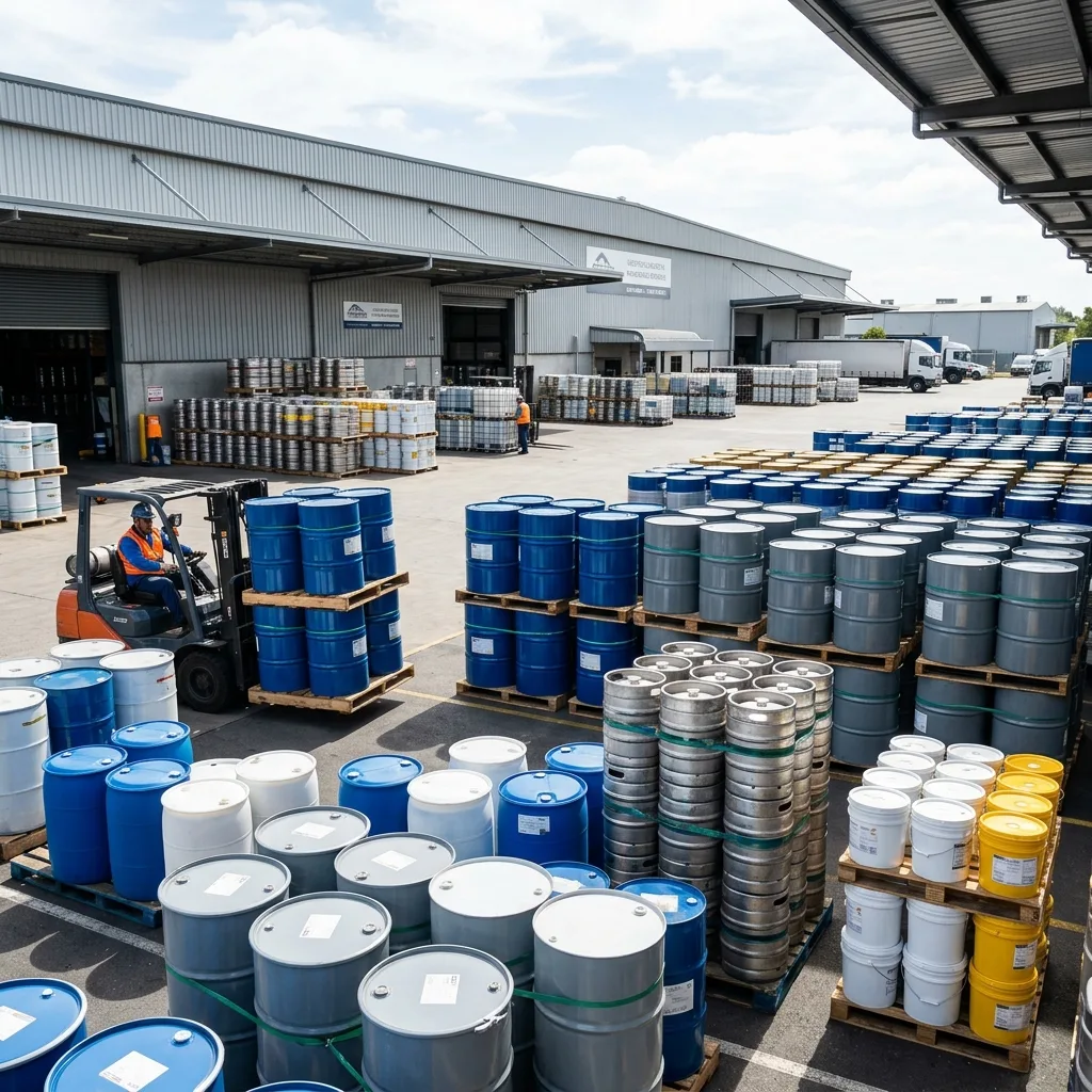 Shipping Barrels, Drums, Kegs and Pails