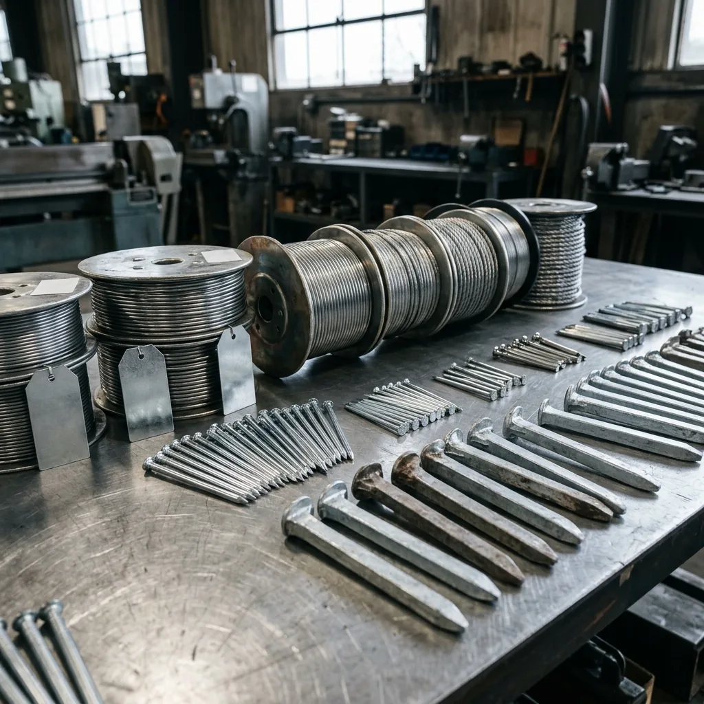 Steel Wire Drawing, Nails and Spikes