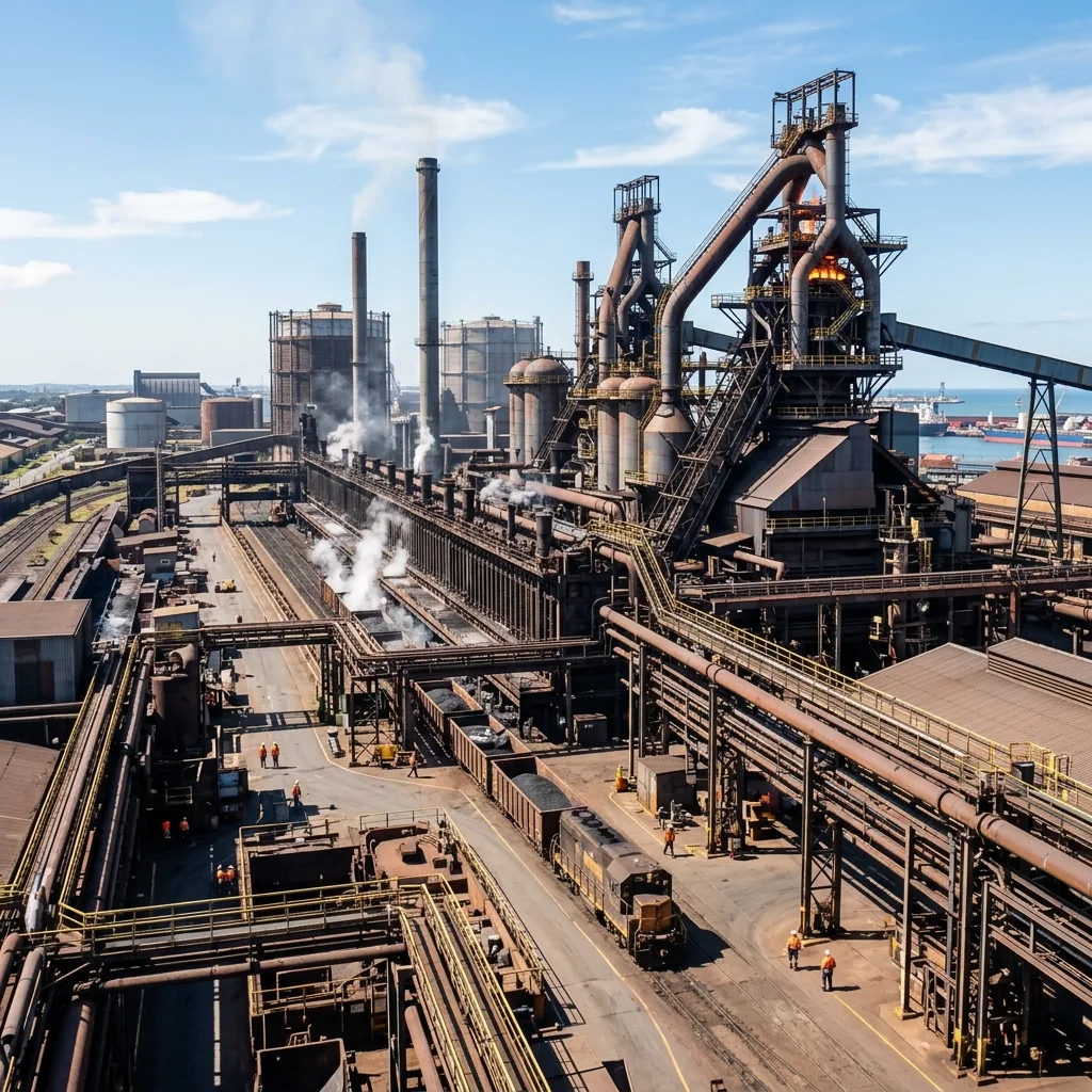 Steel Works, Furnaces and Coke Ovens