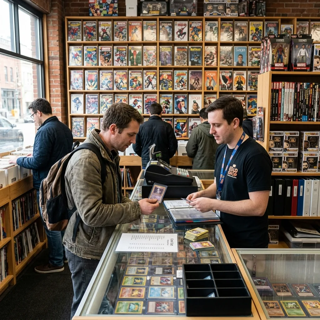 Trading Cards and Comic Books
